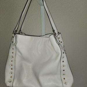 Coach Edie shoulder bag with floral rivets